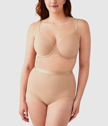 Wacoal Shape Revelation® Shallow Top Underwire T-Shirt Bra - Praline