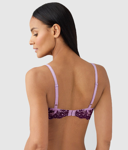Wacoal Embrace Lace® T-Shirt Bra - Lavender Sage/Dark Purple