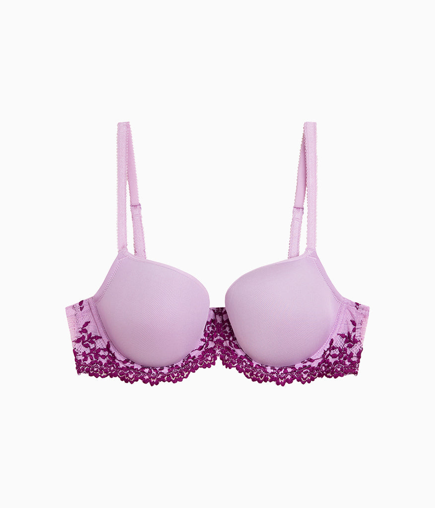 Wacoal Embrace Lace® T-Shirt Bra - Lavender Sage/Dark Purple