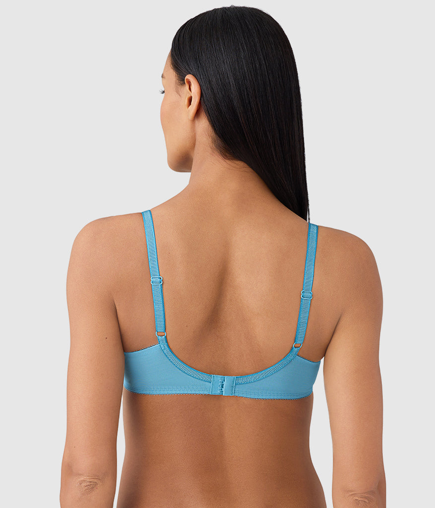 Wacoal La Femme Underwire T-Shirt Bra - Adriatic Blue