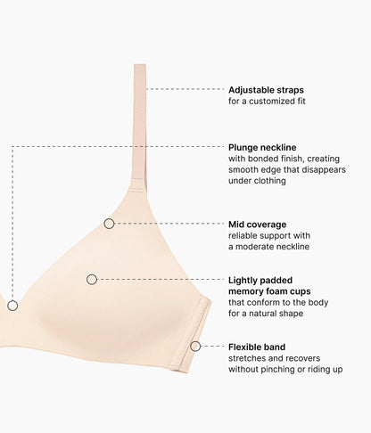 Wacoal Comfort First Wire Free T-Shirt Bra - Sand