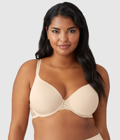 Wacoal French Garden Seamless Underwire T-Shirt Bra - Sand