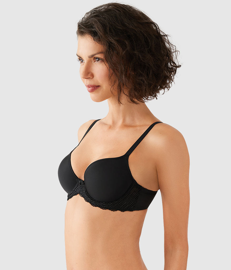Wacoal La Femme Underwire T-Shirt Bra - Black