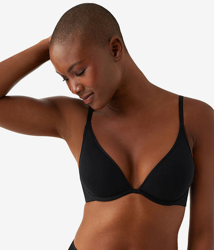 Wacoal Cotton To A Tee Plunge T-Shirt Bra - Night