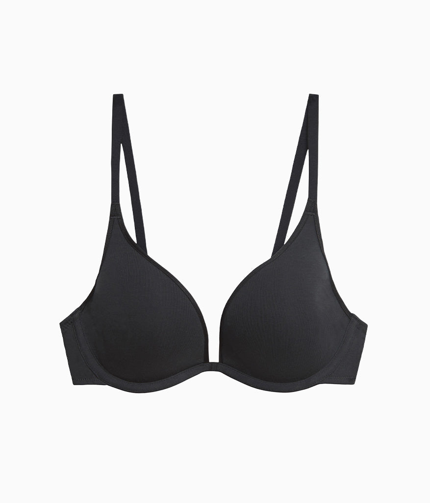 Wacoal Cotton To A Tee Plunge T-Shirt Bra - Night