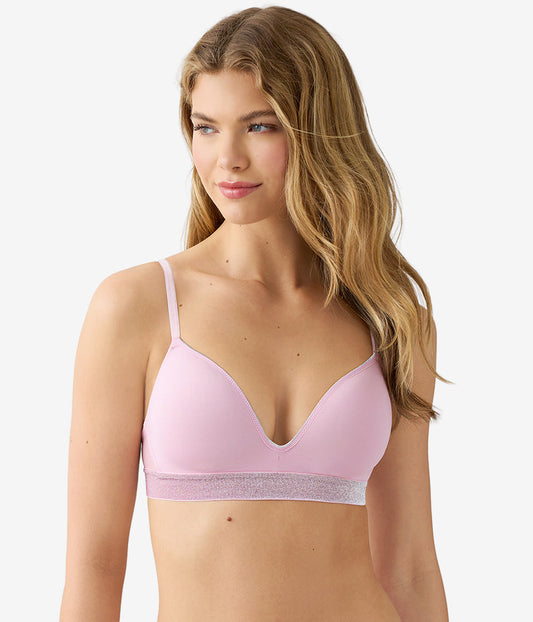 Wacoal Room Service Wire Free T-Shirt Bra - Pink Nectar