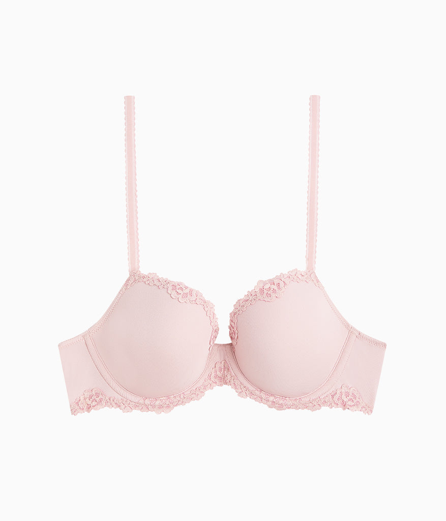 Wacoal Future Foundation with Lace T-Shirt Bra - Rose Smoke