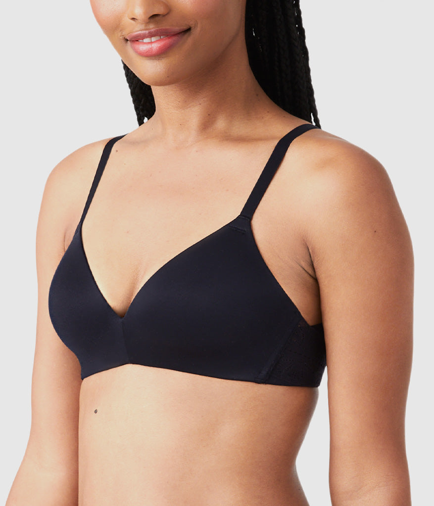Wacoal Future Foundation Wire Free T-Shirt Bra with Lace - Night