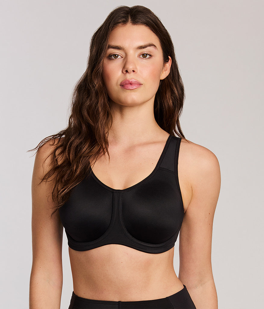Wacoal Simone Sport Underwire Bra - Black