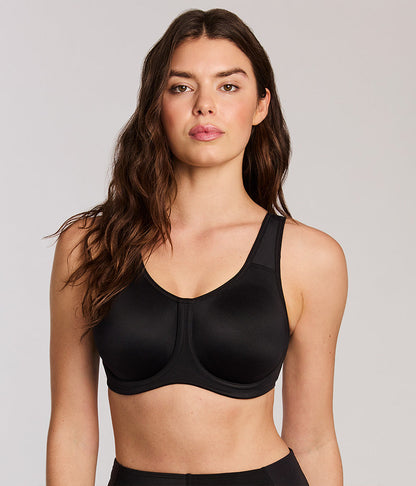 Wacoal Simone Sport Underwire Bra - Black