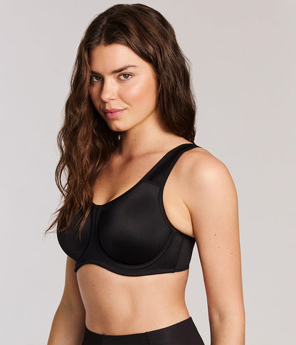 Wacoal Simone Sport Underwire Bra - Black