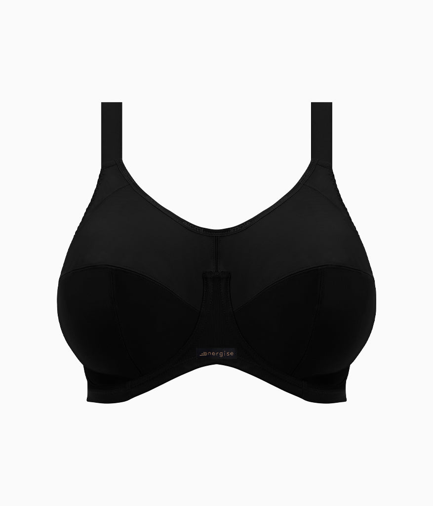 Wacoal Energise Full Figure Underwire Sport Bra - Black