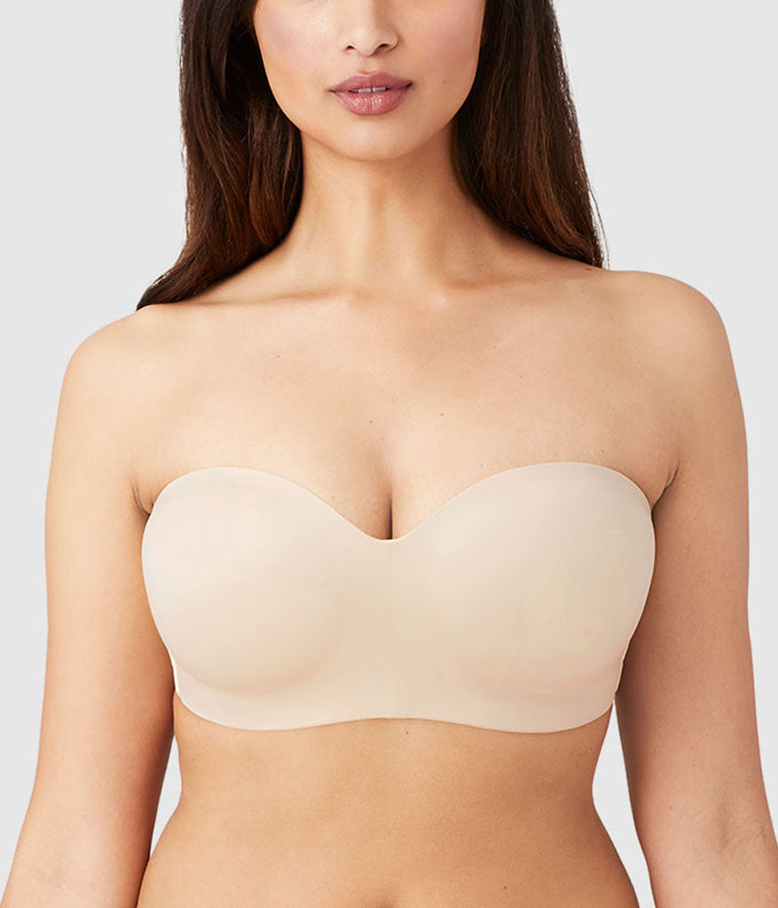 Wacoal Staying Power Wire Free Strapless Bra - Sand