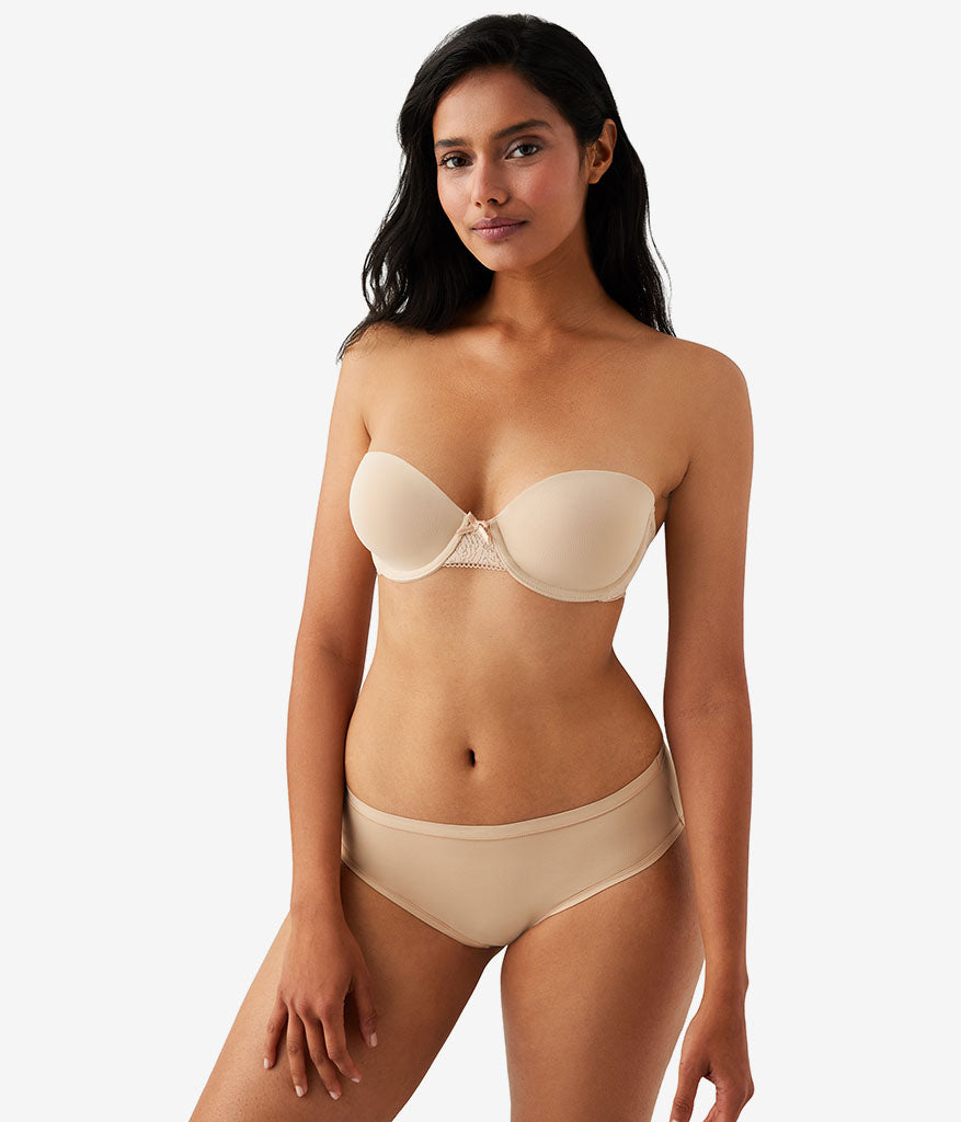 Wacoal Modern Method Strapless Bra - Au Natural