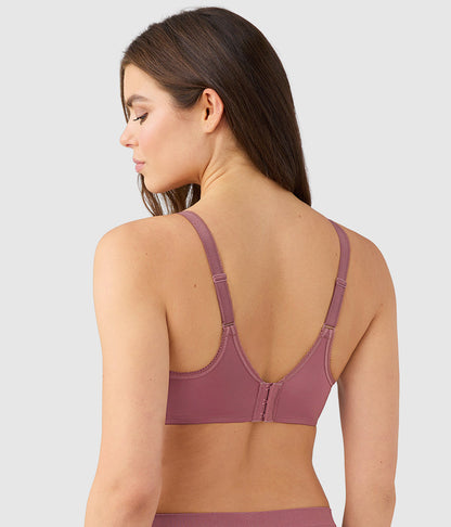Wacoal Basic Beauty Full Figure Seamless Underwire Bra - Rose Brown
