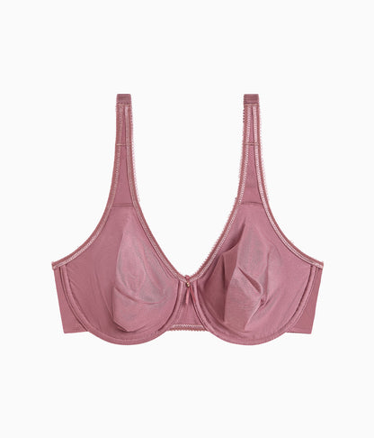 Wacoal Basic Beauty Full Figure Seamless Underwire Bra - Rose Brown