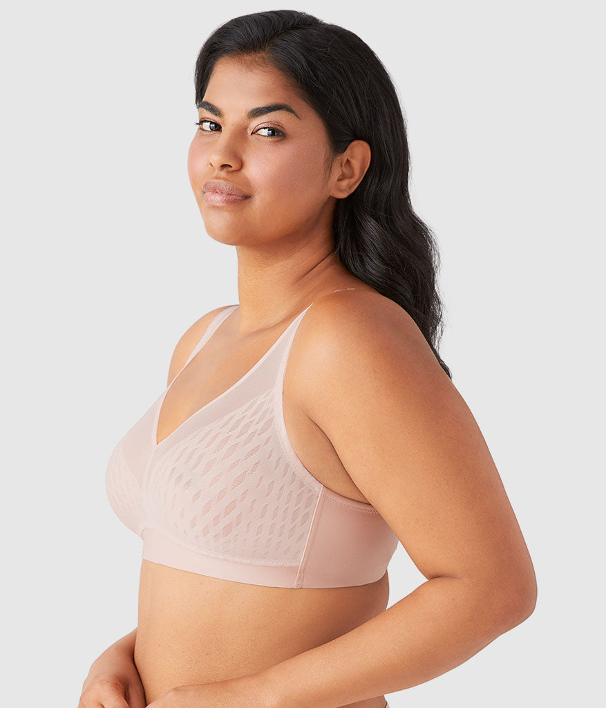 Wacoal Elevated Allure Wire Free Bra - Rose Dust