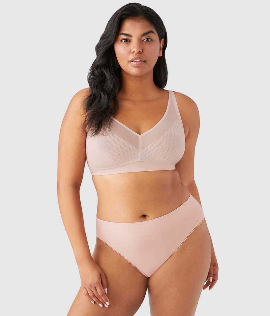 Wacoal Elevated Allure Wire Free Bra - Rose Dust
