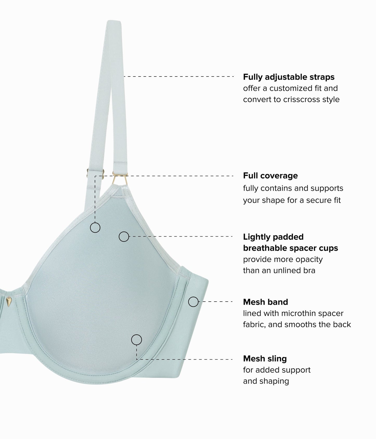 Wacoal Simply Done T-Shirt Bra - Belgian Block