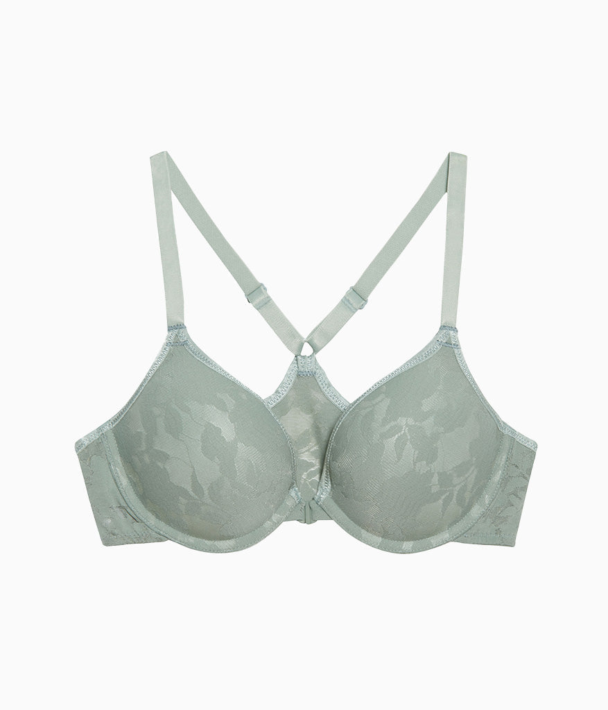 Wacoal Shadow Scene Front Close Push Up Bra - Shadow
