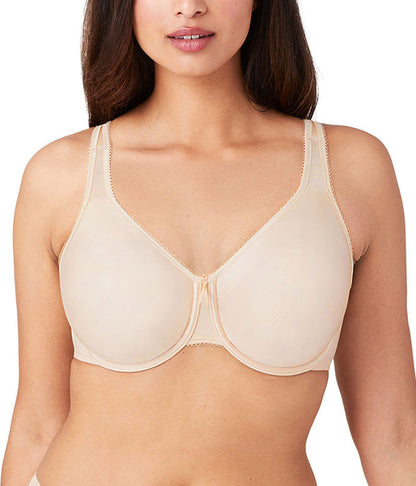 Wacoal Basic Beauty Full Figure Seamless Underwire Bra - Sand