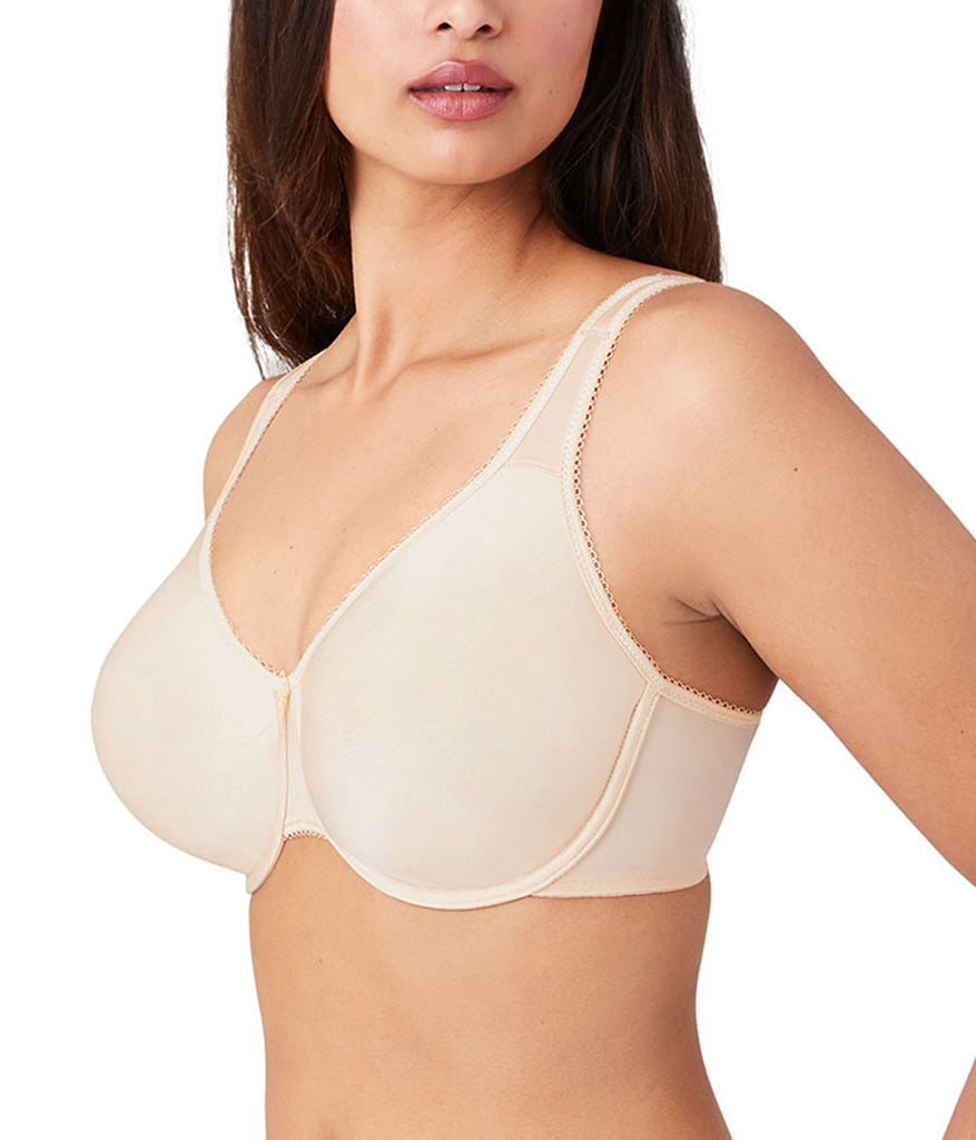 Wacoal Basic Beauty Full Figure Seamless Underwire Bra - Sand