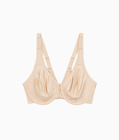Wacoal Basic Beauty Full Figure Seamless Underwire Bra - Sand
