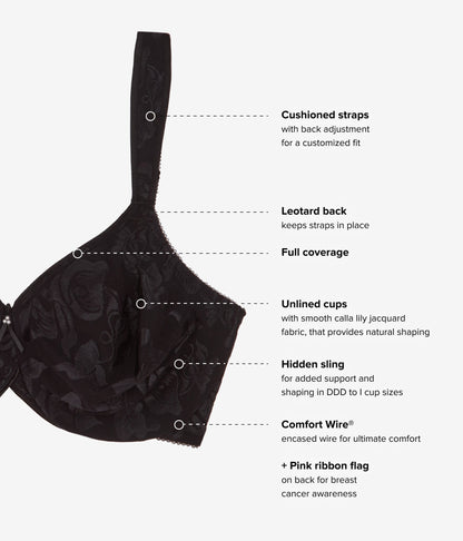 Wacoal Awareness Underwire Bra - Black