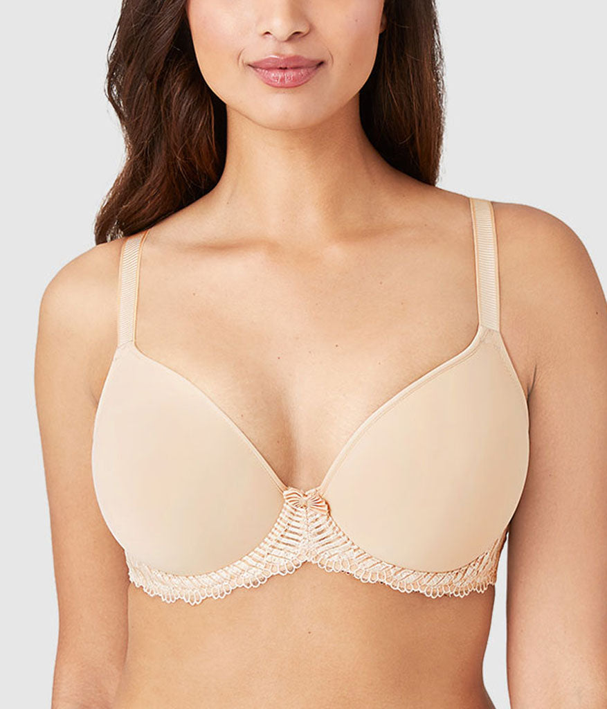 Wacoal La Femme Underwire T-Shirt Bra - Sand
