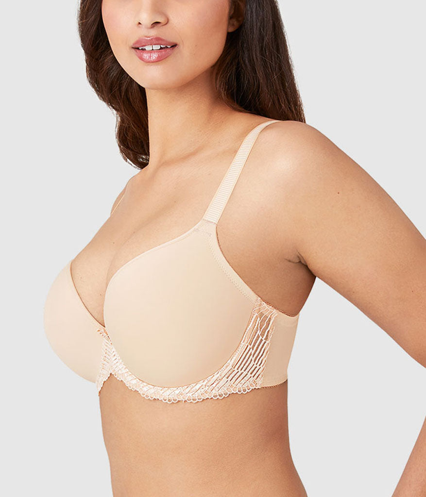 Wacoal La Femme Underwire T-Shirt Bra - Sand