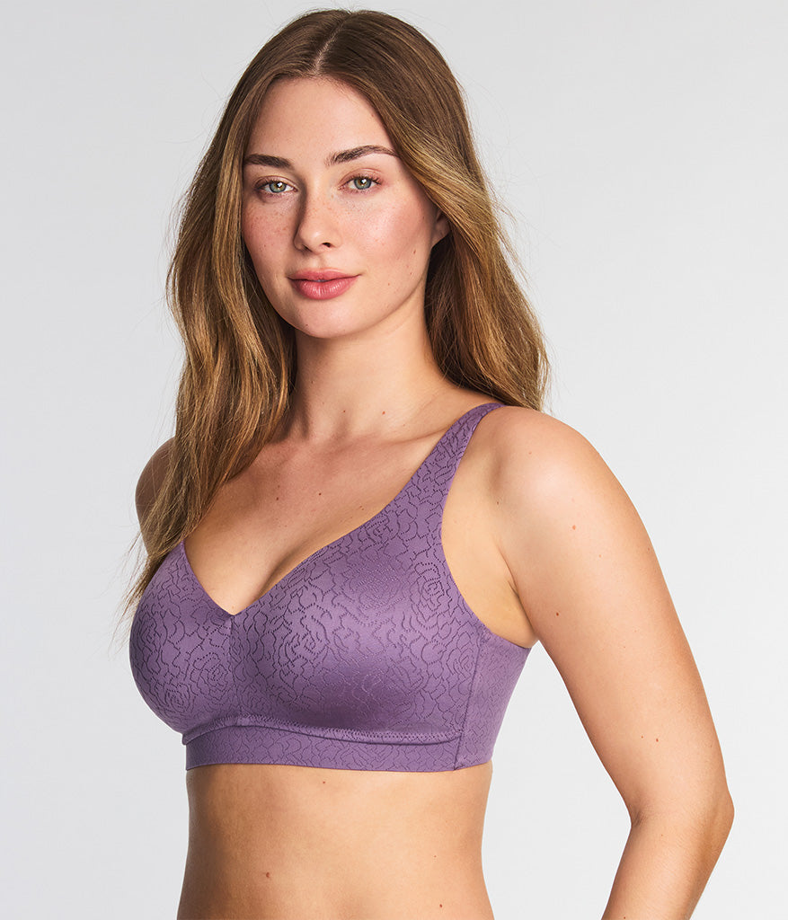 Wacoal Inside Job™ Wire Free Bra - Italian Grape