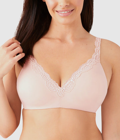 Wacoal Softly Styled Wire Free T-Shirt Bra - Rose Dust