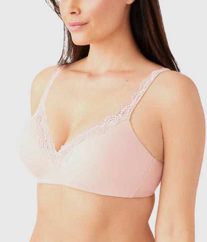 Wacoal Softly Styled Wire Free T-Shirt Bra - Rose Dust