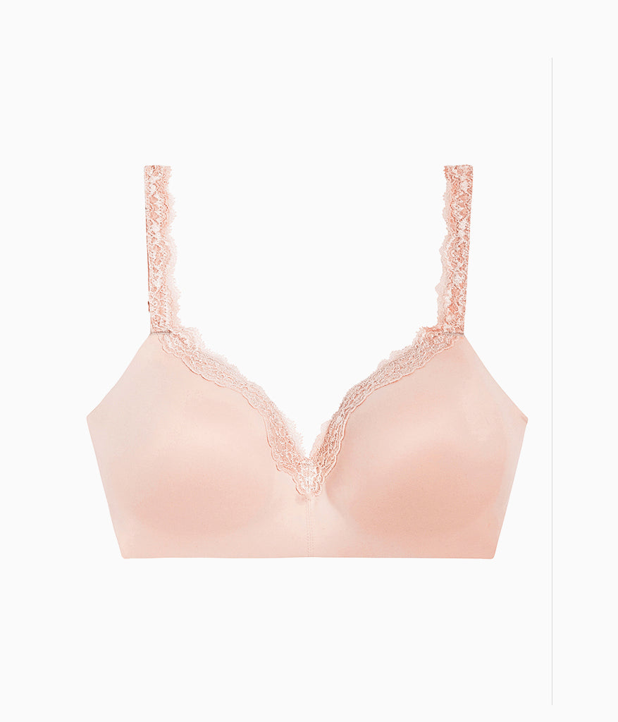 Wacoal Softly Styled Wire Free T-Shirt Bra - Rose Dust
