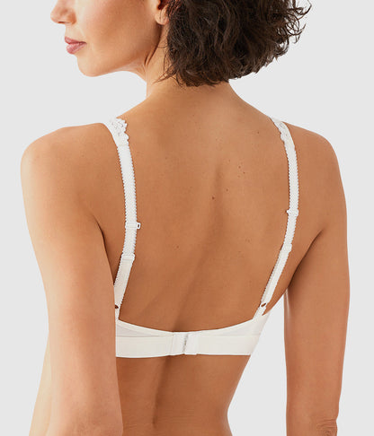Wacoal Embrace Lace® Wire Free Bralette - Delicious White