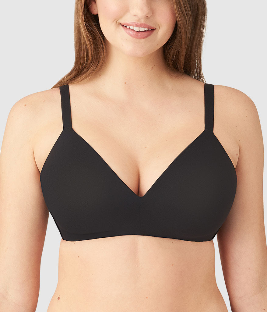 Wacoal How Perfect Wire Free T-Shirt Bra - Black