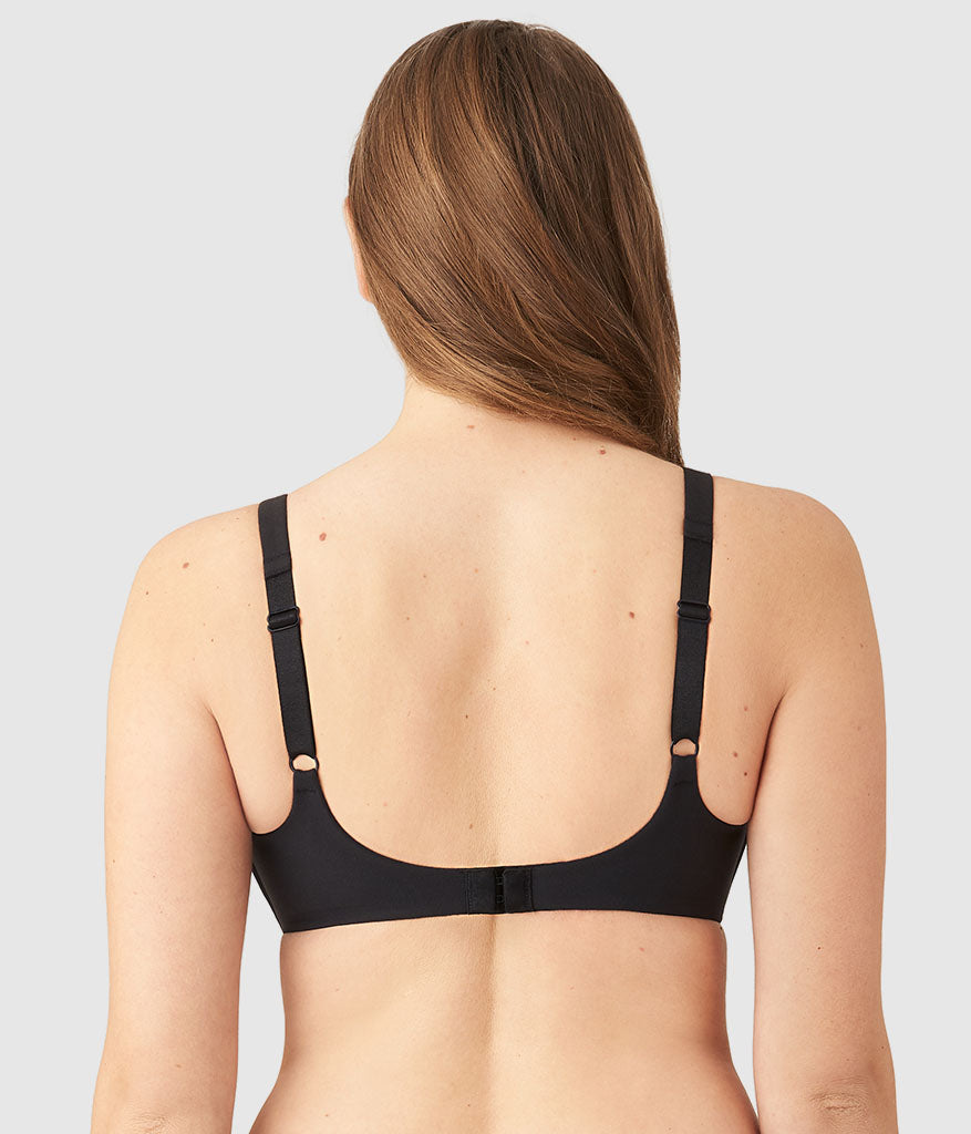Wacoal How Perfect Wire Free T-Shirt Bra - Black