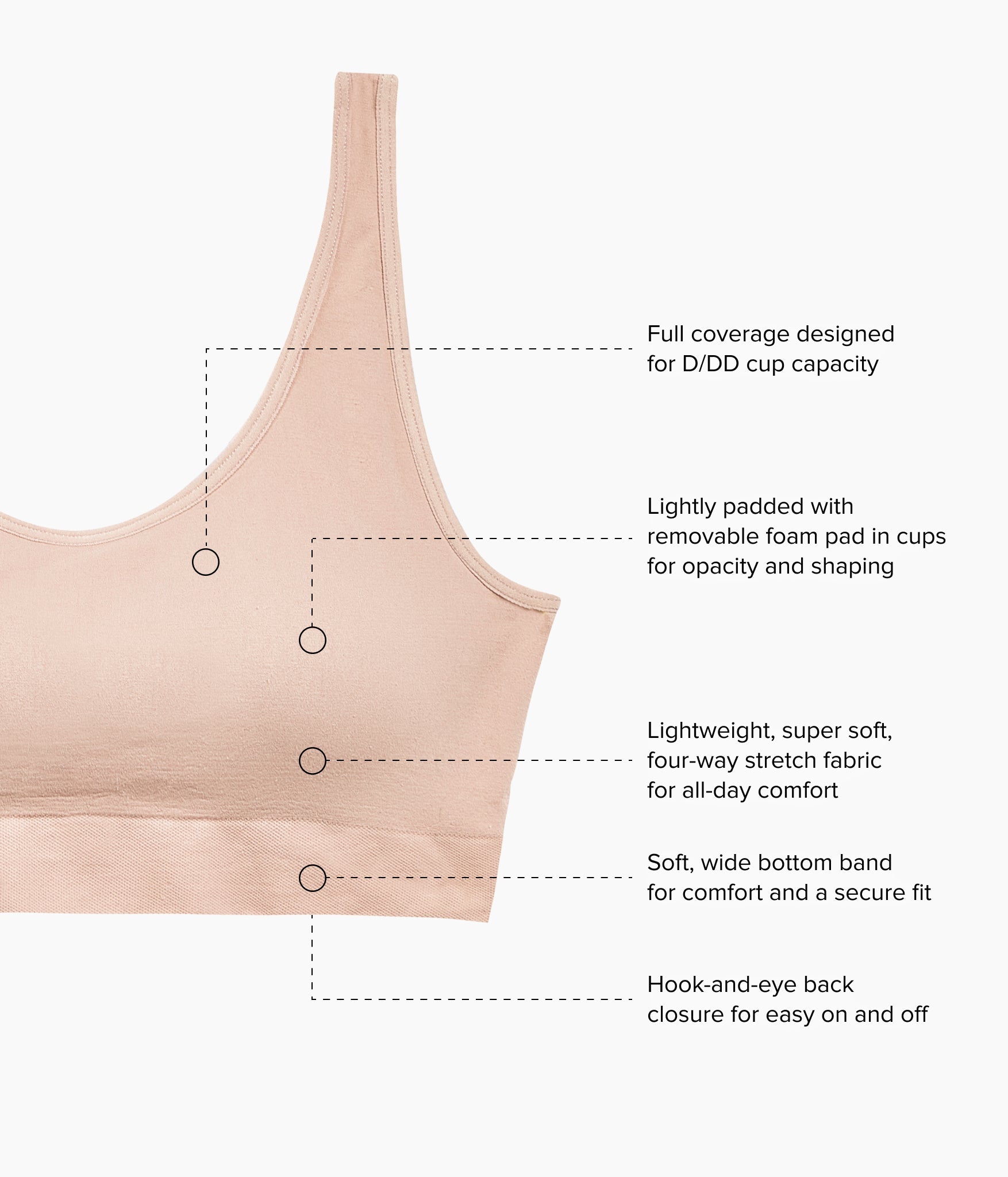 Wacoal Feeling Flexible Bralette - Roebuck