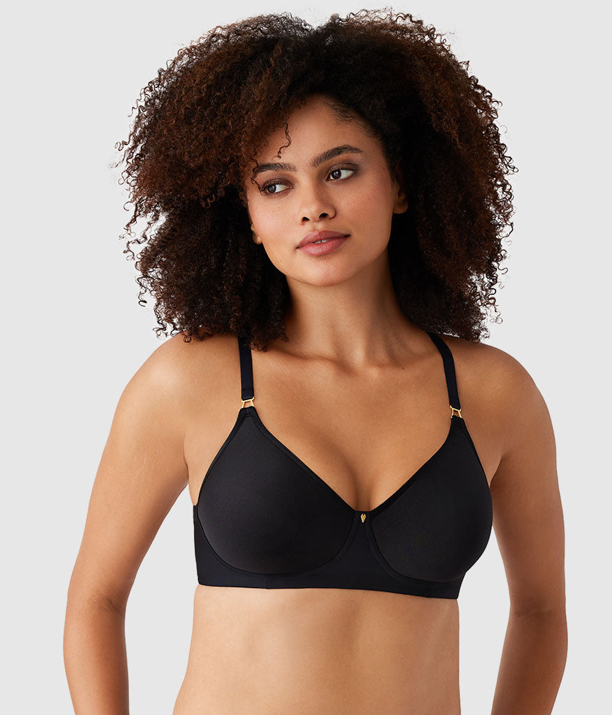 Wacoal Simply Done Wire Free T-Shirt Bra - Black