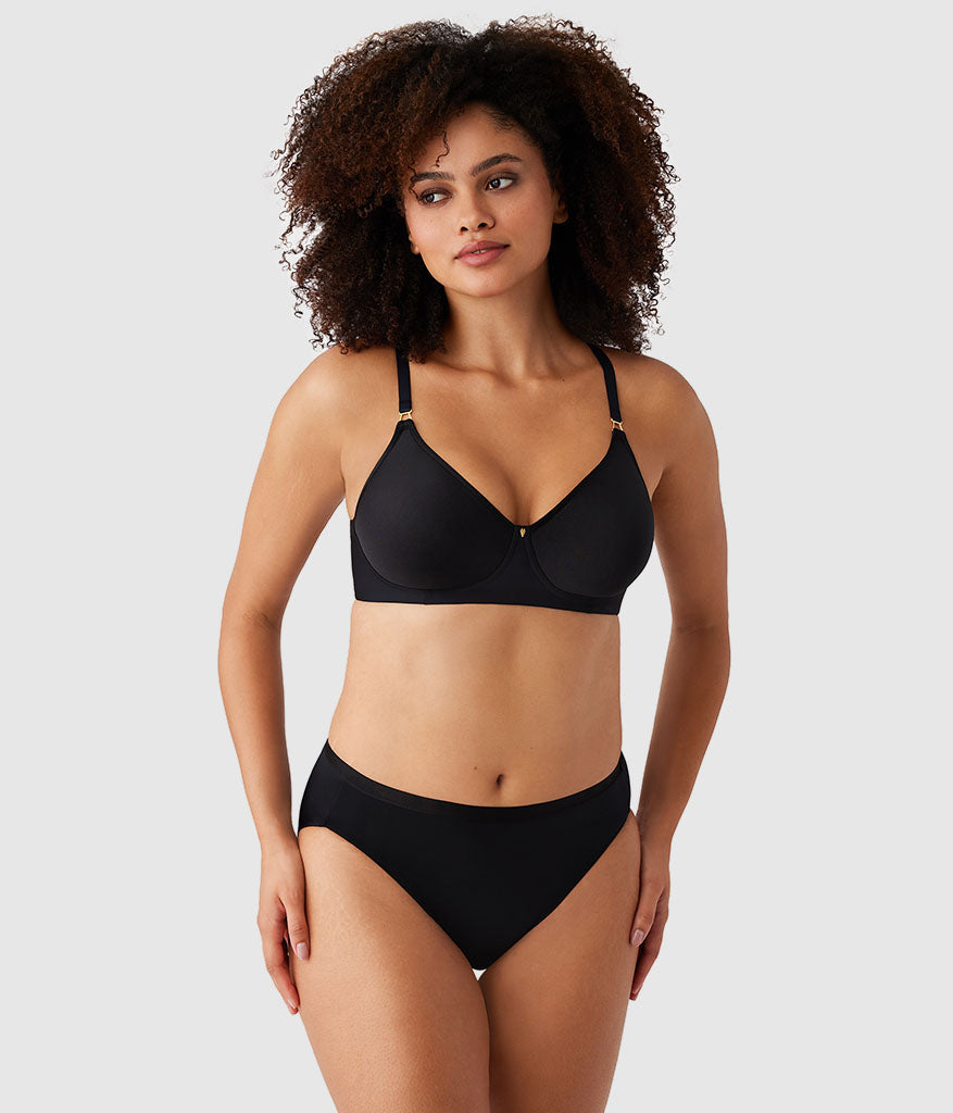 Wacoal Simply Done Wire Free T-Shirt Bra - Black