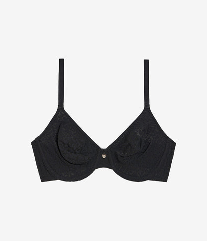 Wacoal High Bar™ Plunge Underwire Bra - Black