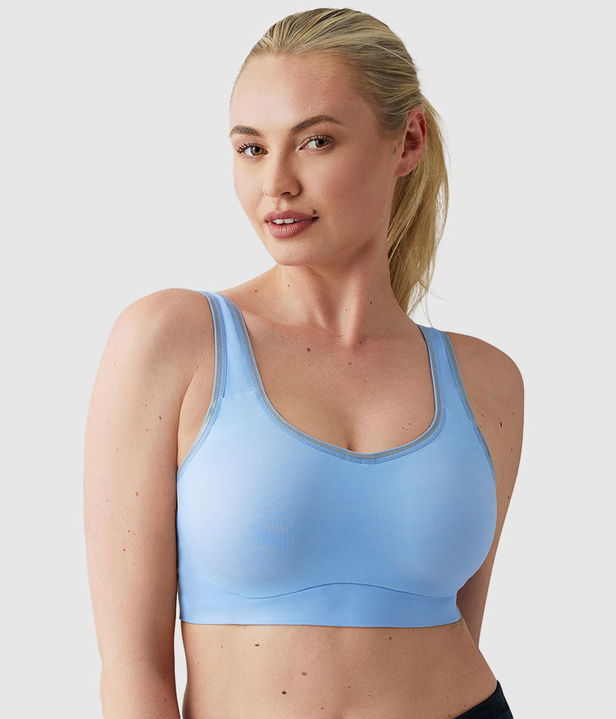Wacoal Sydney Sport Underwire Bra - Bel Air Blue