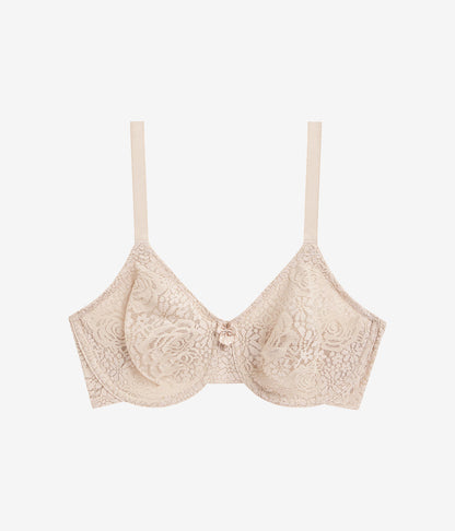 Wacoal Halo Lace Underwire Bra - Sand