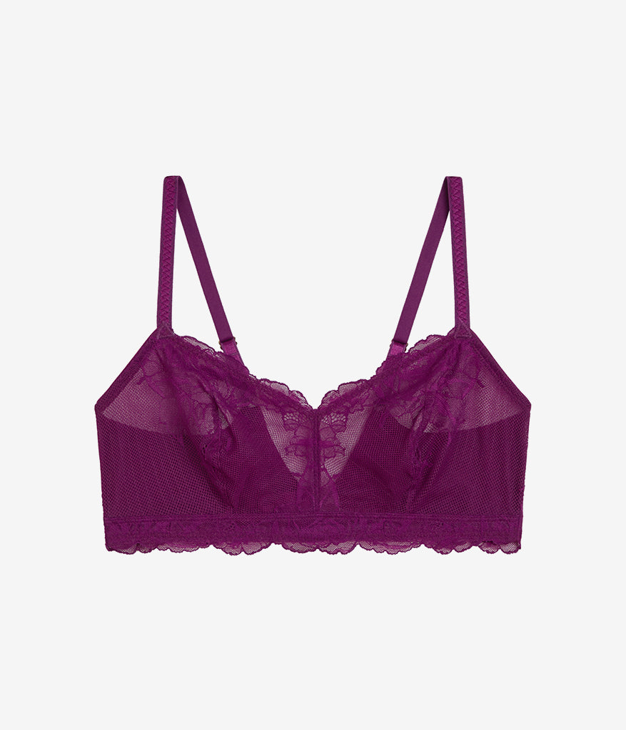 Wacoal Vivid Attraction Bralette - Dark Purple