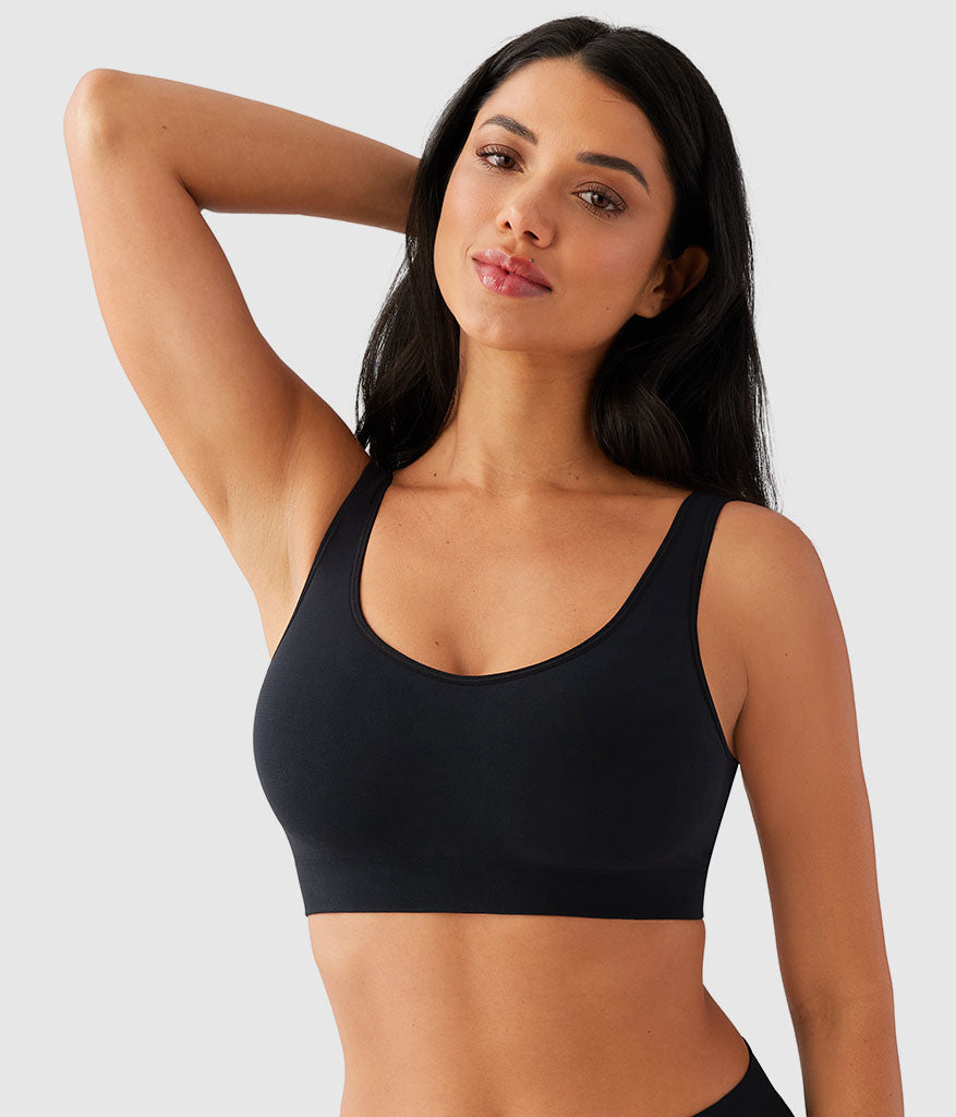 Wacoal Feeling Flexible Bralette - Black