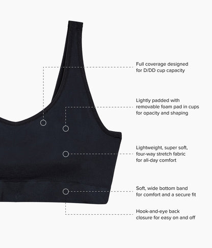 Wacoal Feeling Flexible Bralette - Black