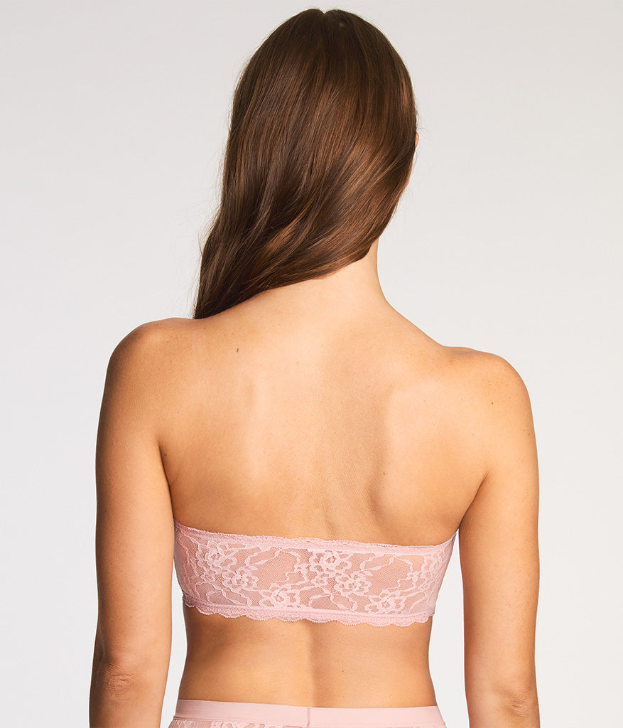 Wacoal Effortlessly Lace Bandeau - Blush Pink