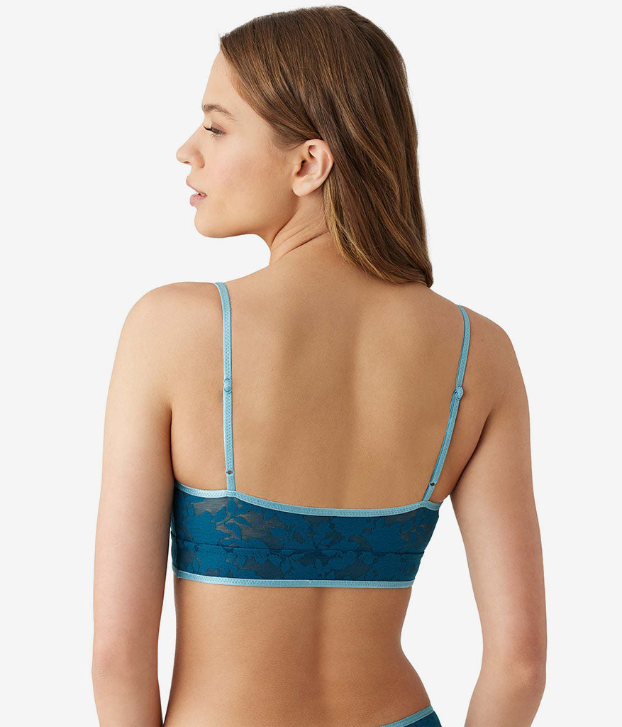 Wacoal Shadow Scene Bralette - Blue Coral