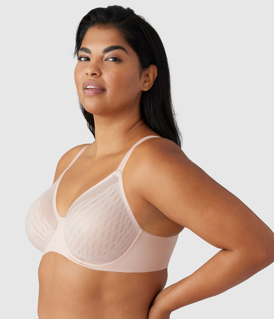 Wacoal Elevated Allure Underwire Bra - Rose Dust