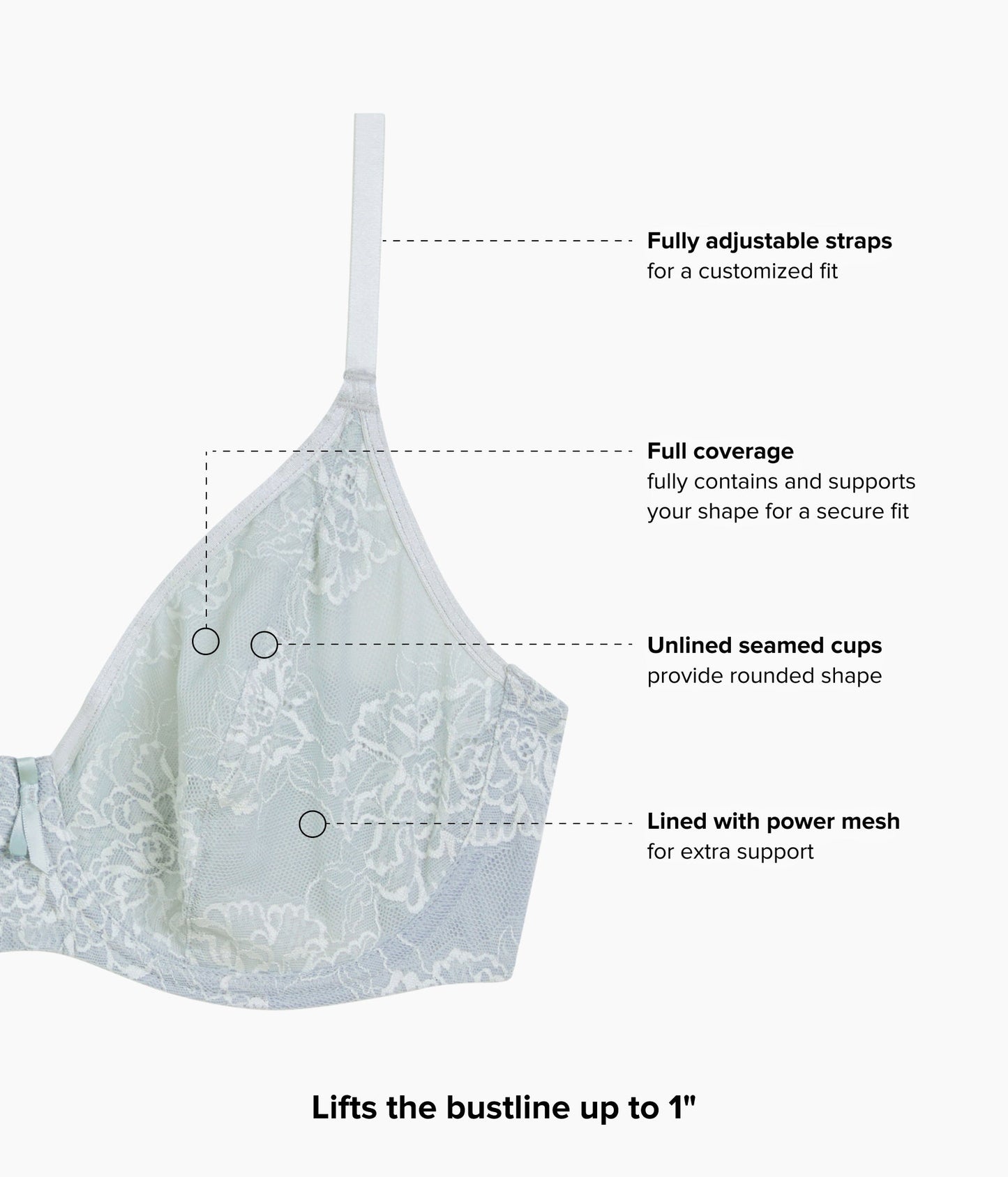 Wacoal Full Bloom Underwire Bra - Belgian Block